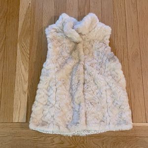 ZARA faux fur Vest
